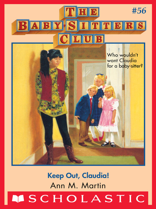 Title details for Keep Out, Claudia! by Ann M. Martin - Available